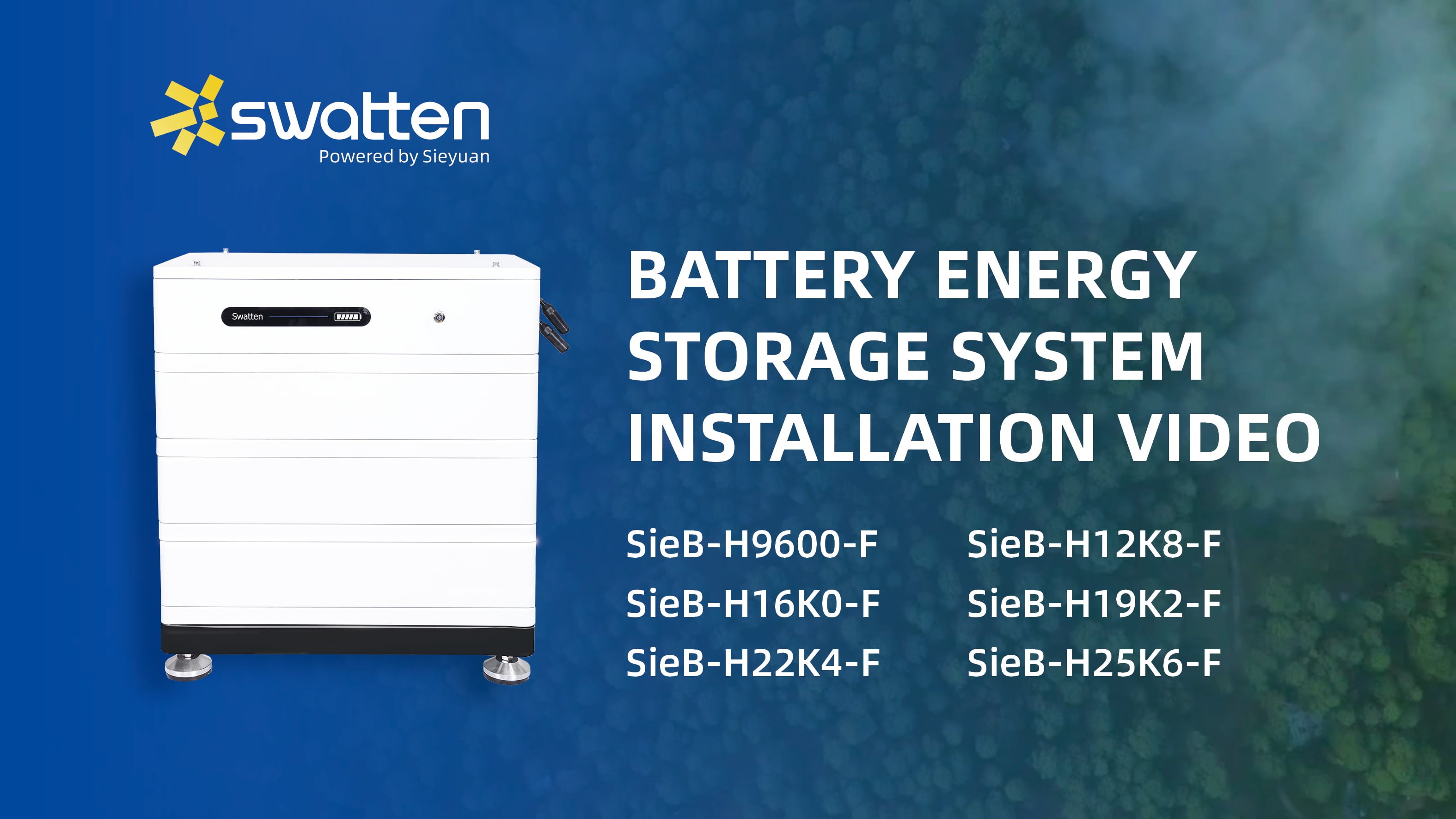 Swatten Battery Energy Storage System-Home(HV) Installation Video