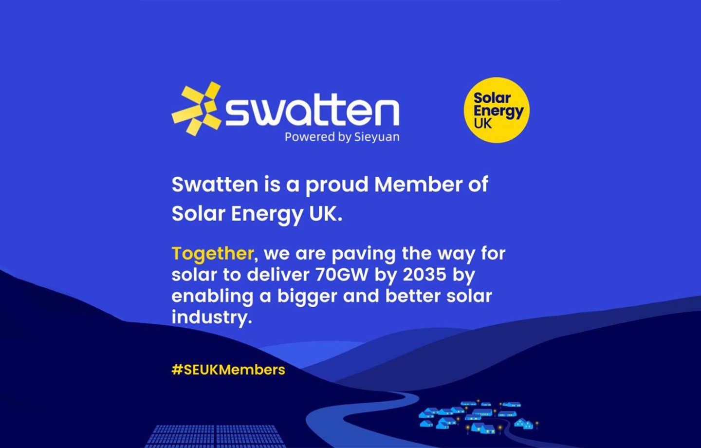 Towards Net-Zero - Swatten's Exciting Partnership with Solar Energy UK 