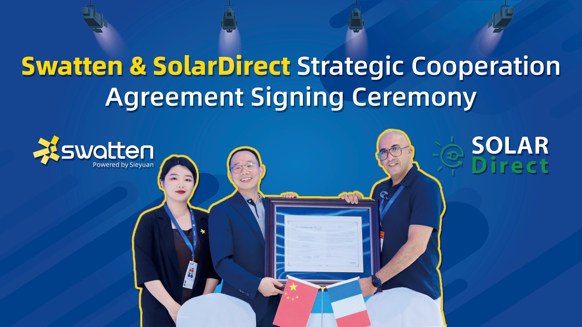 Swatten & SolarDirect: Strategic Cooperation to Power France's Clean Energy Future