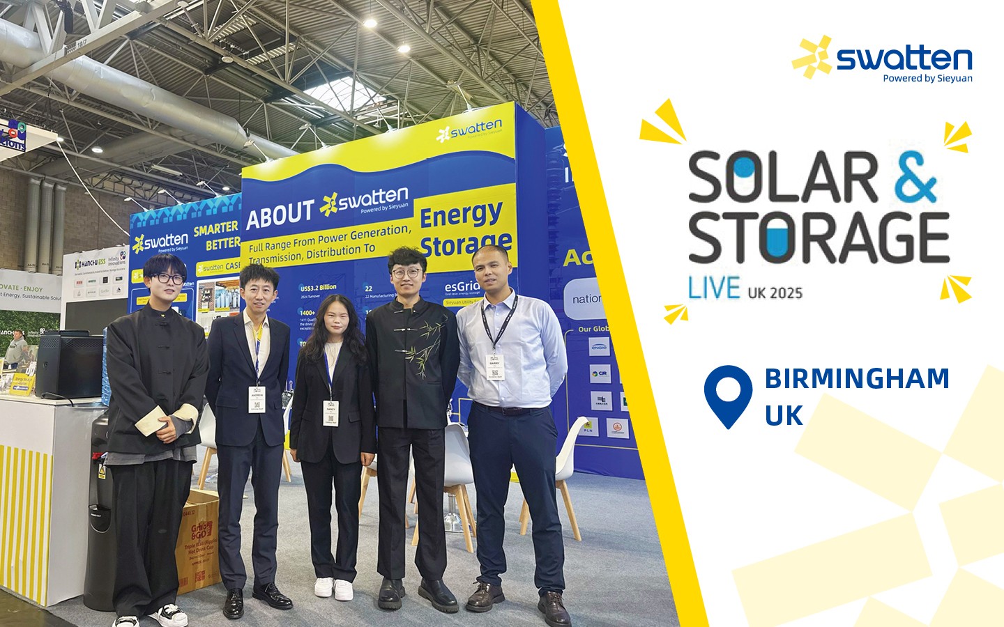 Solar & Storage Live UK 2025 - GO WITH SWATTEN