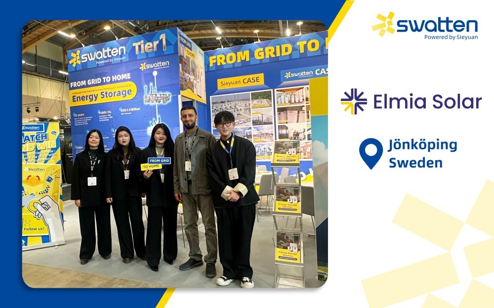 Swatten Highlights Grid-Ready Storage Solutions at ELMIASOLAR 2026