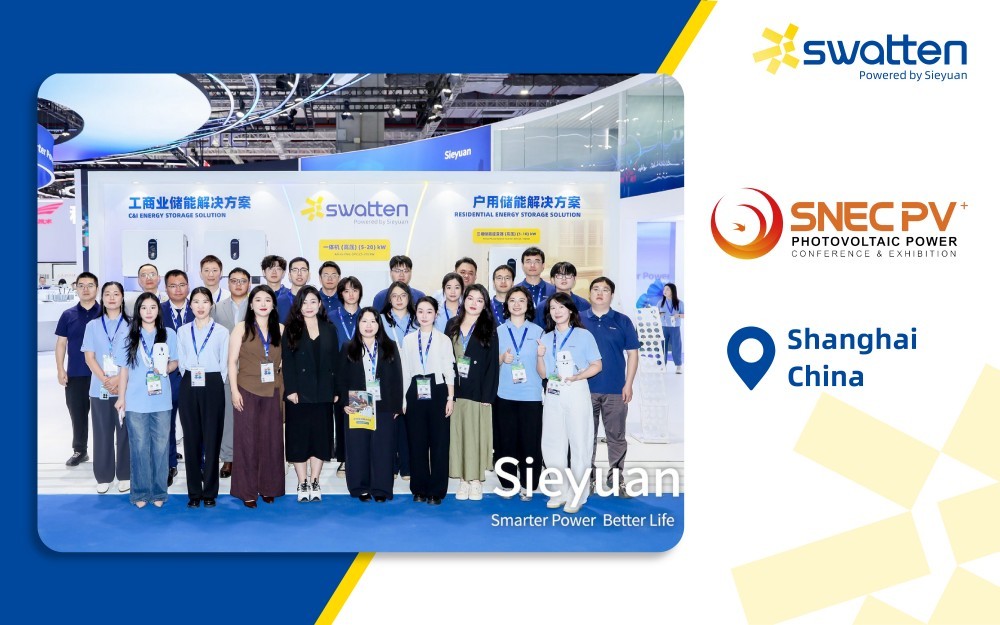 SNEC 2026 Recap: Swatten Focuses on System-Based Energy Storage Applications and Long-Term Reliability